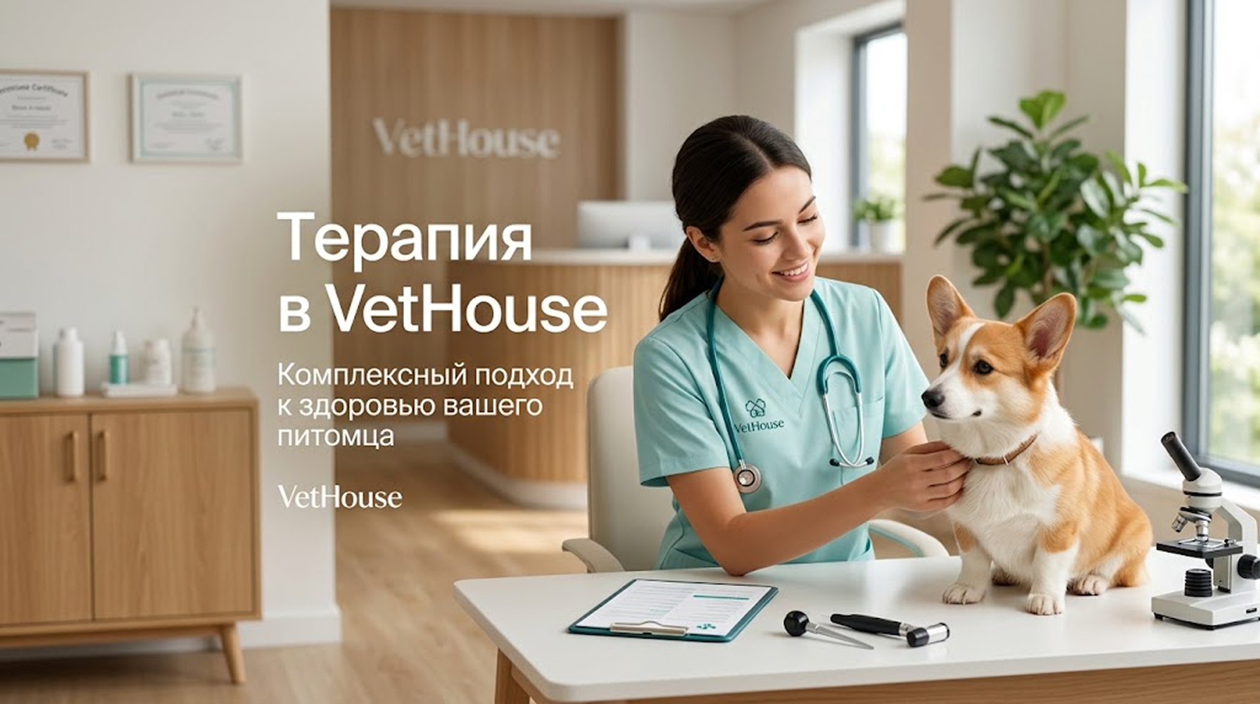 Терапия в ветеринарной клинике VetHouse